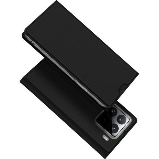 Dux Ducis Wallet Case Skin Pro For Xiaomi 15 Pro black