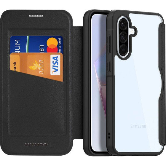 Dux Ducis Wallet Case Skin X Pro Compatible With Magsafe For Samsung A36/A56 5G black