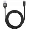 FORCELL C321 Cable Usb A To Micro Usb 2,4A Tube 1 m black