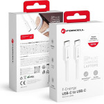FORCELL F F-Energy C338 Cable Type C To Type C Pd QC4.0 3A 60W 3 m white