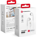 FORCELL F-Audio HR-ME25 Wire Earphones Lightning With Microphone white