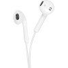 FORCELL F-Audio HR-ME25 Wire Earphones Lightning With Microphone white