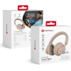 FORCELL F-Audio Touch Beat Wireless Headphones Bluetooth Anc beige