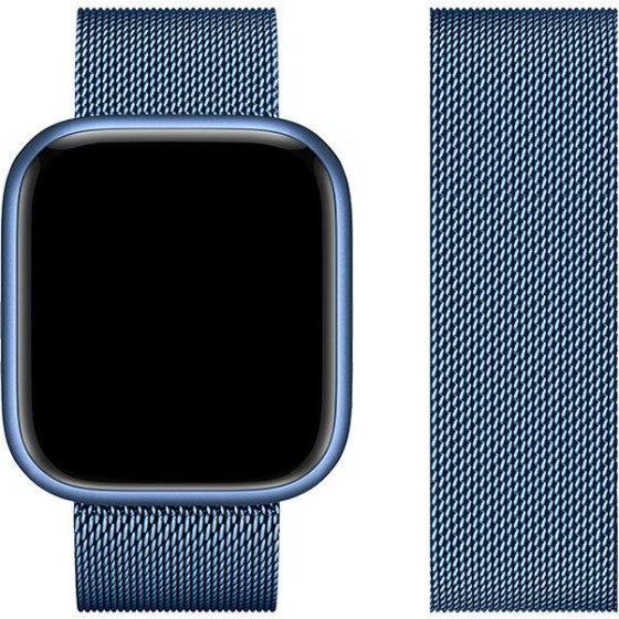 FORCELL F-Design FA03 Magnetic Stainless Steel Strap For Apple Watch 38 / 40 / 41 Mm blue