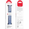 FORCELL F-Design FA04 Marble Textured Resin Strap For Apple Watch 38 / 40 / 41 Mm blue