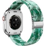 FORCELL F-Design FA04 Marble Textured Resin Strap For Apple Watch 38 / 40 / 41 Mm green