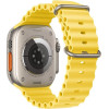 FORCELL F-Design FA12 Strap For Apple Watch 42 / 44 / 45 / 49 Mm yellow