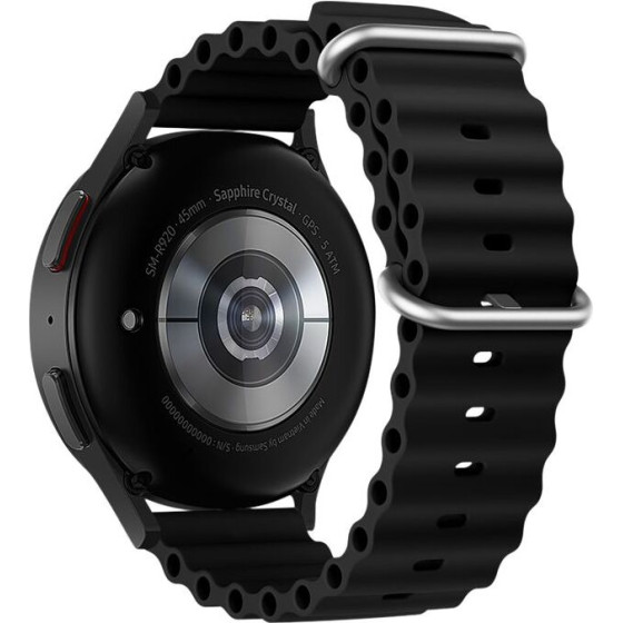 FORCELL F-Design FS01 Strap For Samsung Watch 20 Mm black