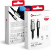 FORCELL F-Energy C256 Cable Usb A To Type C QC3.0 3A 66W Cafule 3 m black