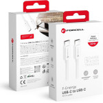 FORCELL F-Energy C338 Cable Type C To Type C Pd QC4.0 3A 60W 0,5 m white