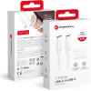 FORCELL F-Energy C338 Cable Type C To Type C Pd QC4.0 3A 60W 1,5 m white