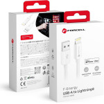 FORCELL F-Energy C703 Cable Usb A To Lightning Mfi 2,4A 12W 1 m white