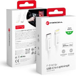 FORCELL F-Energy C901 Cable Type C To Lightning Mfi Pd 3A 30W 1 m white