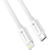 FORCELL F-Energy C901 Cable Type C To Lightning Mfi Pd 3A 30W 1 m white