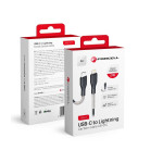 FORCELL F-Energy Carbon CB-01C Cable Type C To Lightning Pd 3A 27W CB-01C 1 m black