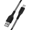 FORCELL F-Energy Carbon CB-02A Cable Usb A To Type C 2,4A 18W 1 m black