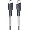 FORCELL F-Energy Carbon CB-02C Cable Type C To Type C Pd QC3.0 5A 60W 1 m black