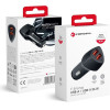 FORCELL F-Energy Carbon CC50-2A Car Charger 2 x Usb A QC3.0 3A 36W black