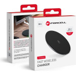 FORCELL F-Energy Fast Wireless Charger Qi Qc 15W black
