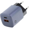 FORCELL F-Energy Gan VT-31 Travel Charger Type C + Usb A Pd QC4.0 3A 33W gray
