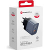 FORCELL F-Energy Gan VT-39 Travel Charger Type C + Usb A Pd QC4.0 4A 45W gray