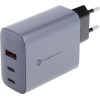 FORCELL F-Energy Gan VT-42B Travel Charger 2 x Type C + Usb A Pd QC4.0 4A 65W gray