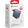 FORCELL F-Energy Gan VT-46 Travel Charger 3 x Type C + Usb A Pd QC4.0 5A 100W With Pd gray