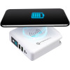 FORCELL F-Energy Multifunctional Charger 15W 4in1 With USB/USB-C socket, Power Bank 8000mAh And Wireless charging