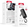 FORCELL F-Energy Power Plug F5K3 Powerbank With built-In Connector Lightning Pd 20W 5000 Mah black
