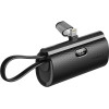 FORCELL F-Energy Power Plug F5K3 Powerbank With built-In Connector Lightning Pd 20W 5000 Mah black