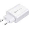 FORCELL F-Energy TFK-TC-20WPd Travel Charger Type C + Cable Type C To Lightning Pd QC4.0 3A 20W white