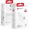 FORCELL F-Energy TFK-TC-35WPd Travel Charger Type C + Usb A Pd QC4.0 3A 35W white