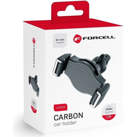 FORCELL F-Grip Carbon H-CF509 Car Holder For Air Vent black