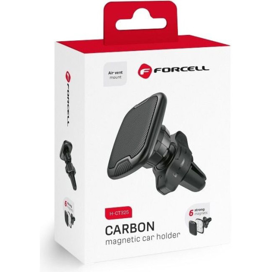 FORCELL F-Grip Carbon H-CT325 Magnetic Car Holder For Air Vent black