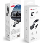 FORCELL F-Grip Magflex Magnetic Car Holder For Windshield / Dashboard / Air Vent black
