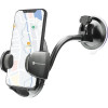 FORCELL F-Grip Oval 17 Cm Car Holder For Windshield / Dashboard / Air Vent black