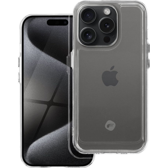 FORCELL F-Protect Clear Case For Iphone 15 Pro transparent