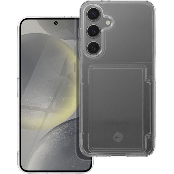 FORCELL F-Protect Crystal Pocket Case For Samsung S24 Plus transparent
