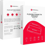 FORCELL F-Protect Flexible Nano 7H Privacy Hybrid Nano Glass Film For Smart Cutting Machine 196x125mm (25 pcs/set)