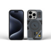 FORCELL F-Protect Levels With Dual Layer 4D technology, Military Drop Tested Compatible With Magsafe For Iphone 16 Plus Cyber grey