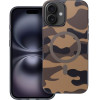 FORCELL F-Protect Levels With Dual Layer 4D technology, Military Drop-Test Compatible For Iphone 16 Pro Desert camo