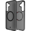 FORCELL F-Protect Levels With Dual Layer 4D technology, Military Drop-Test Compatible For Samsung S25 Plus Smoky black