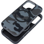 FORCELL F-Protect Levels With Dual Layer 4D technology, Military Drop-Test Compatible With Magsafe For Iphone 16 Plus Black camo