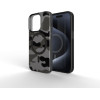 FORCELL F-Protect Levels With Dual Layer 4D technology, Military Drop-Test Compatible With Magsafe For Iphone 16 Plus Black camo