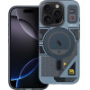 FORCELL F-Protect Levels With Dual Layer 4D technology, Military Drop-Test Compatible With Magsafe For Iphone 16 Pro Max Cyber grey