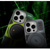 FORCELL F-Protect Levels With Dual Layer 4D technology, Military Drop-Test Compatible With Magsafe For Samsung S25 Cyber green