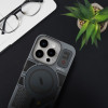 FORCELL F-Protect Levels With Dual Layer 4D technology, Military Drop-Test Compatible With Magsafe For Samsung S25 Cyber grey