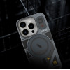 FORCELL F-Protect Levels With Dual Layer 4D technology, Military Drop-Test Compatible With Magsafe For Samsung S25 Cyber grey