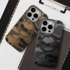 FORCELL F-Protect Levels With Dual Layer 4D technology, Military Drop-Test Compatible With Magsafe For Samsung S25 Desert camo