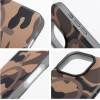 FORCELL F-Protect Levels With Dual Layer 4D technology, Military Drop-Test Compatible With Magsafe For Samsung S25 Desert camo